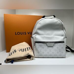 Louis Vuitton Discovery Backpack Taigarama Wht/Pvc/White